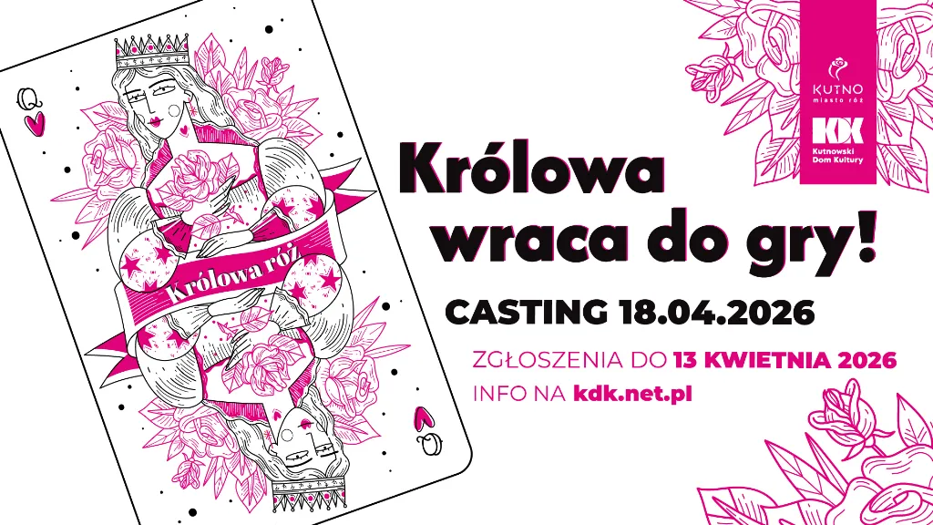 Casting na Królową Róż 52. Święta Róży - Zgłoszenia otwarte