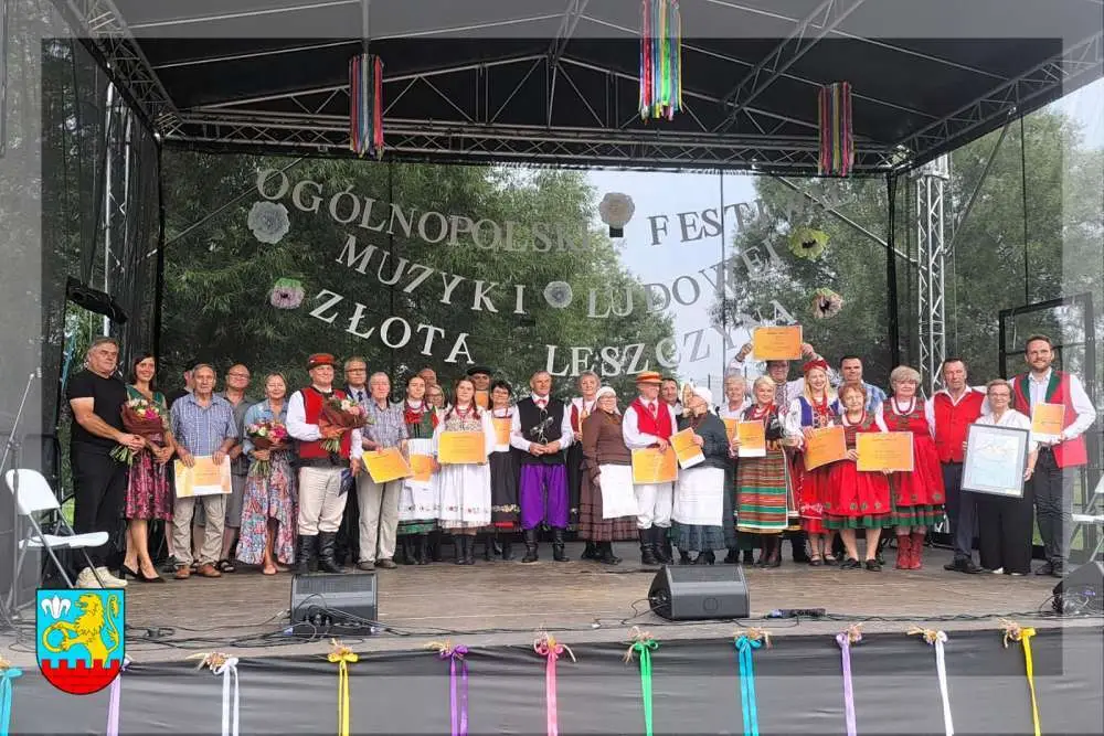 VI Ogólnopolski Festiwal Muzyki Ludowej 'Złota Leszczyna' w Leszczynku