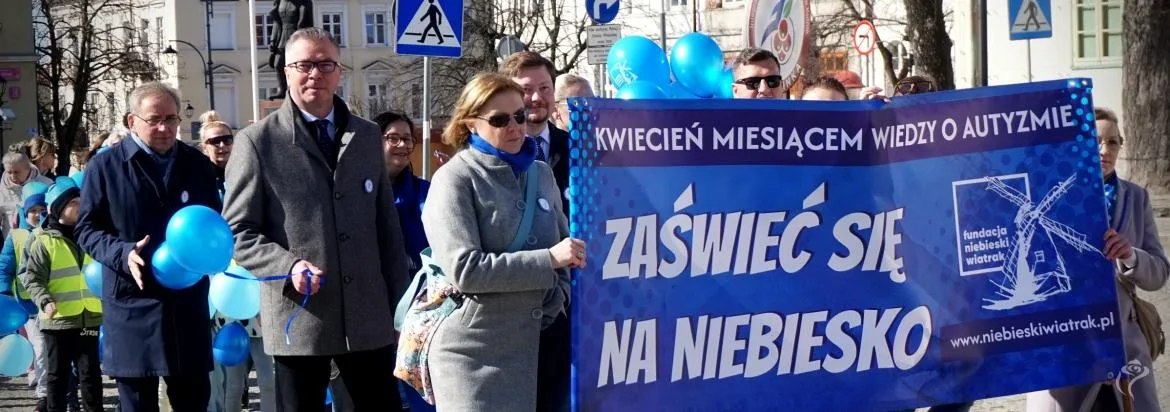 Niebieski Marsz przeszedł ulicami Kutna
