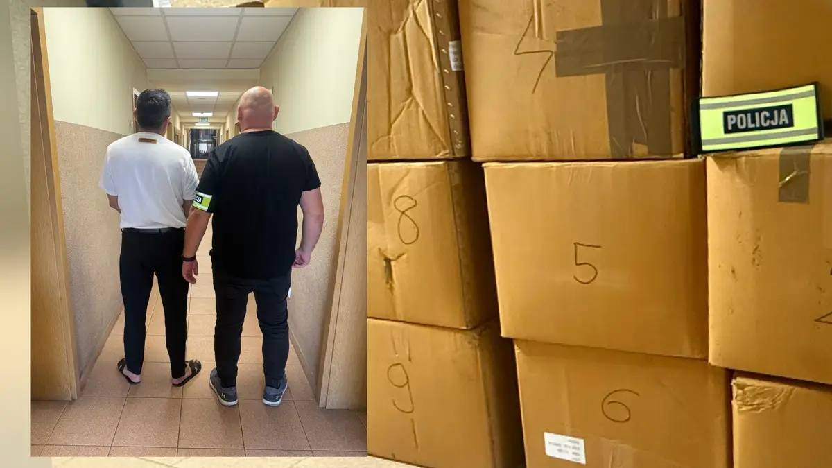 Policjanci przechwycili 90 kilogramów nielegalnej krajanki tytoniowej