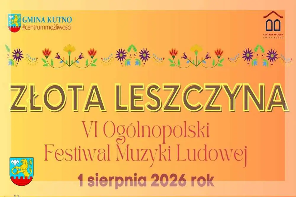 Festiwal Muzyki Ludowej „Złota Leszczyna” 2026 – zaproszenie na wydarzenie z folklorem