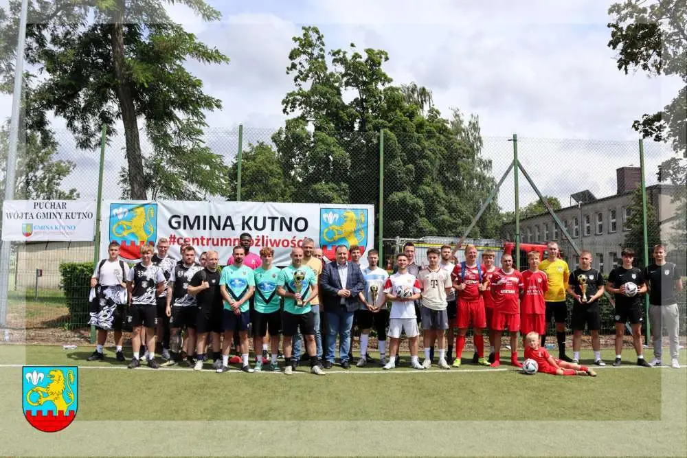 Turniej piłkarski o Puchar Wójta Gminy Kutno w Strzegocinie