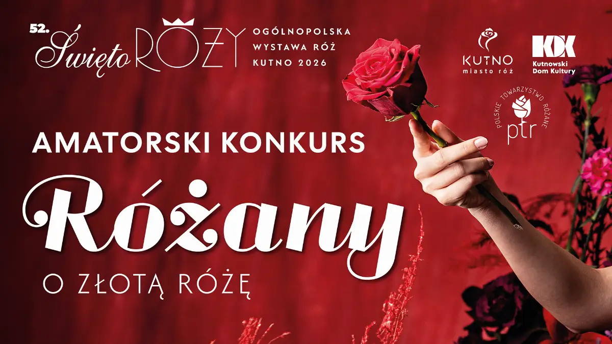 Amatorski Konkurs Różany 2026 w Kutnie